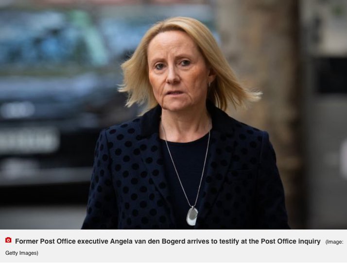 #PostOfficeScandal Latest piece on Angela Van Den Bogerd in @WalesOnline by @ruthmosalski about her appearance at @PostOffInquiry where she appeared to show no remorse for her actions and the part she played in the scandal.

The Welsh woman at the heart of the @PostOffice while…