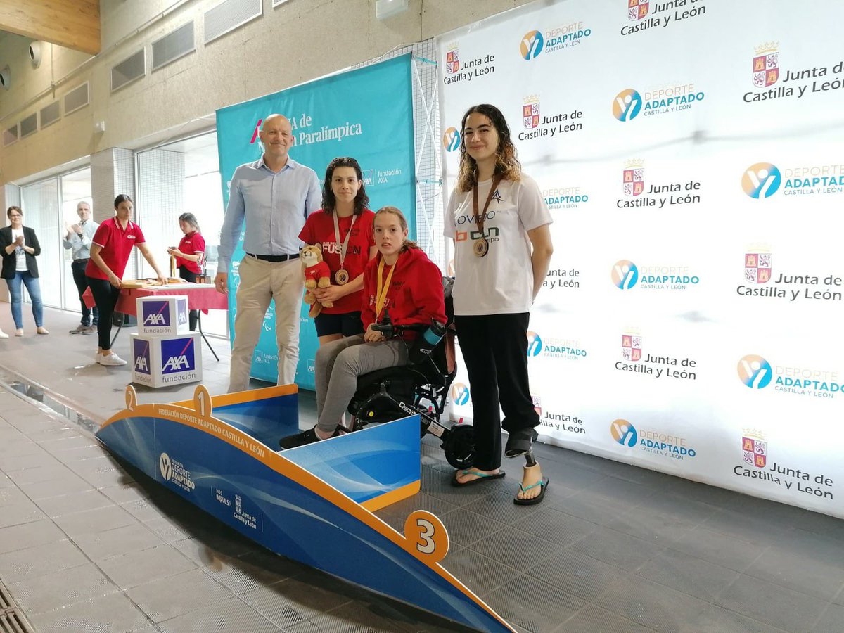 🏊‍♀️ Marta Fernández (@martaferinf) bate el récord del mundo en 50 mariposa S3 en la la cuarta jornada de la Liga @FundacionAXA de natación paralímpica 🌟

⏰ Deja la nueva marca en 44.15 segundos 🤯

¡Enhorabuena! 👏

#SomosINCLUSwim🏊‍♂️