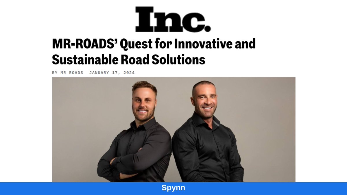 🚀 Boost your brand's reach like Mr. Roads with Spynn! 

Featured on top news sites 🌍, they've built undeniable credibility. 

Want in? DM us today! 📩 #PR #BrandRecognition