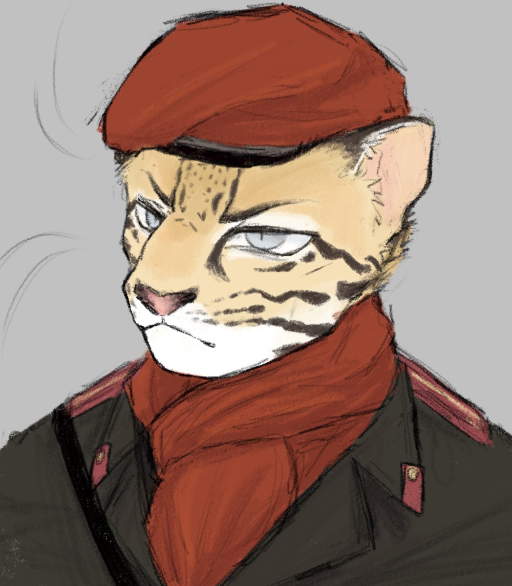 it might be….  an  ocelot…….  #mgs
