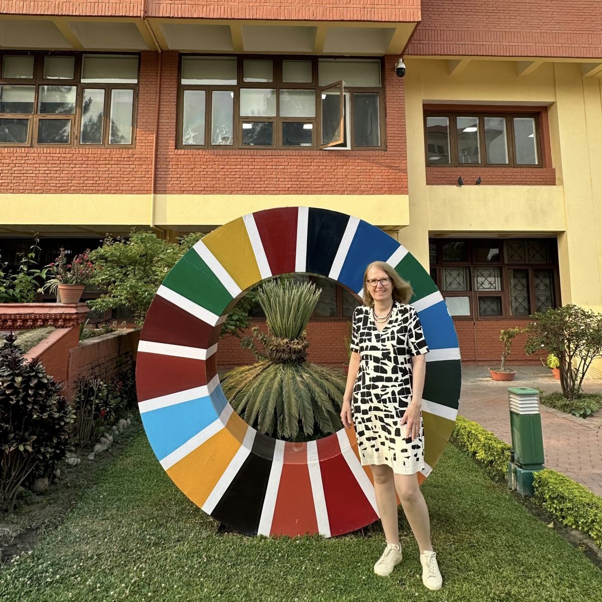Building resilience is imperative in a world of climate uncertainty. Delighted to deliver this key message at the ABCD workshop this past week, as well as to connect with @SingerHanaa and UN agencies in Nepal. Only together can we pave a more resilient future 🌱 #ResourceNexus