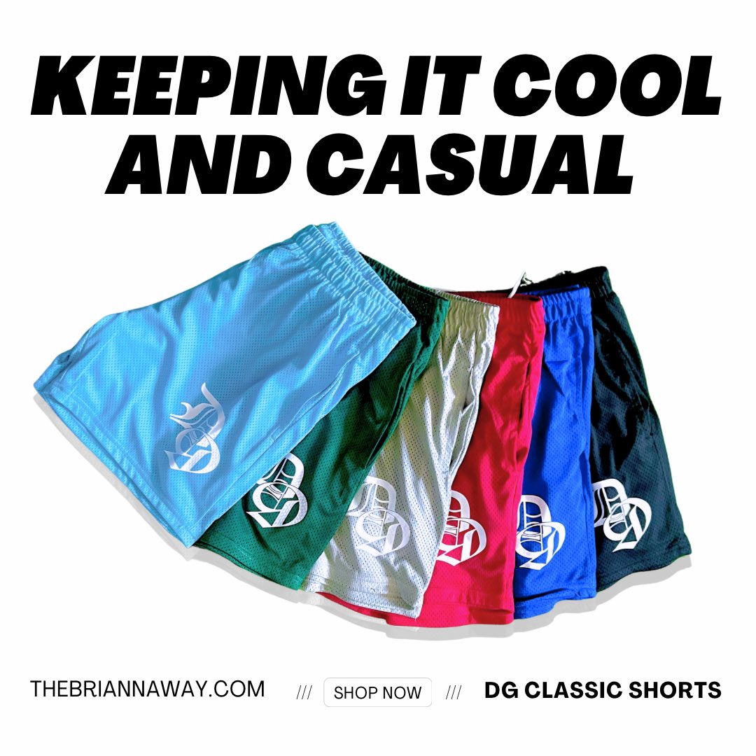 Perfect shorts for the summer 
#clothing #hoochiedaddyshorts #clothingbrand #destinedgreatnessapparel #thebriannaway #meshshorts