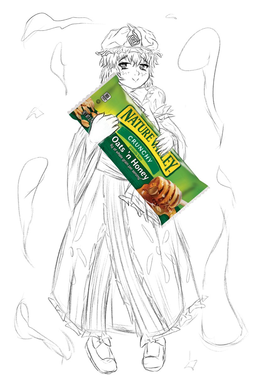 where did reimu go. . ? anyways. . . @NatureValley is a delightful treat even among the people of gensokyo!
#touhou