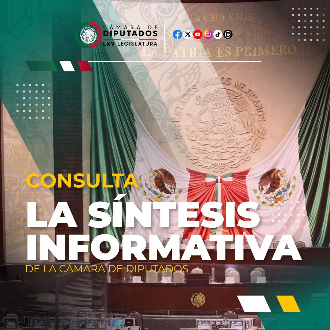 💻📃 Conoce la información más relevante del trabajo legislativo y del acontecer nacional e internacional en nuestra #SíntesisInformativa.

👉 bit.ly/3uwyVbB