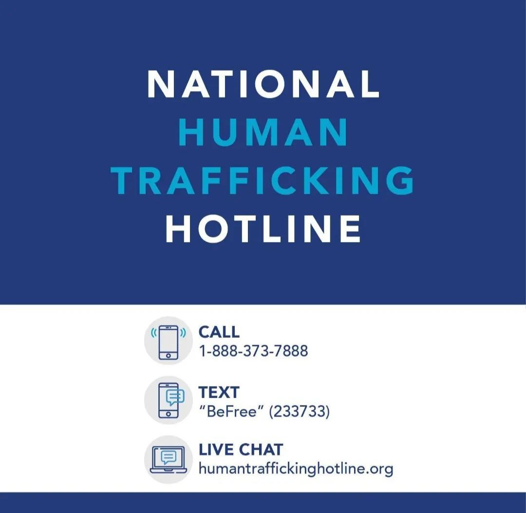 #HumanTrafficking