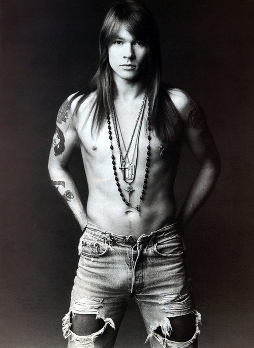 Axl Rose, 1991. Photo by Herb Ritts.