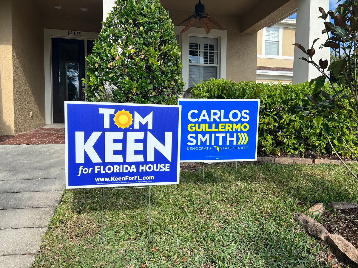 I want to thank every single person that showed up today to help us launch our joint canvass with @CarlosGSmith what a truly wonderful time. Together we knocked well over 300 doors! #teamkeen #teamcarlos Join us next time by signing up here: mobilize.us/s/AkMwIM