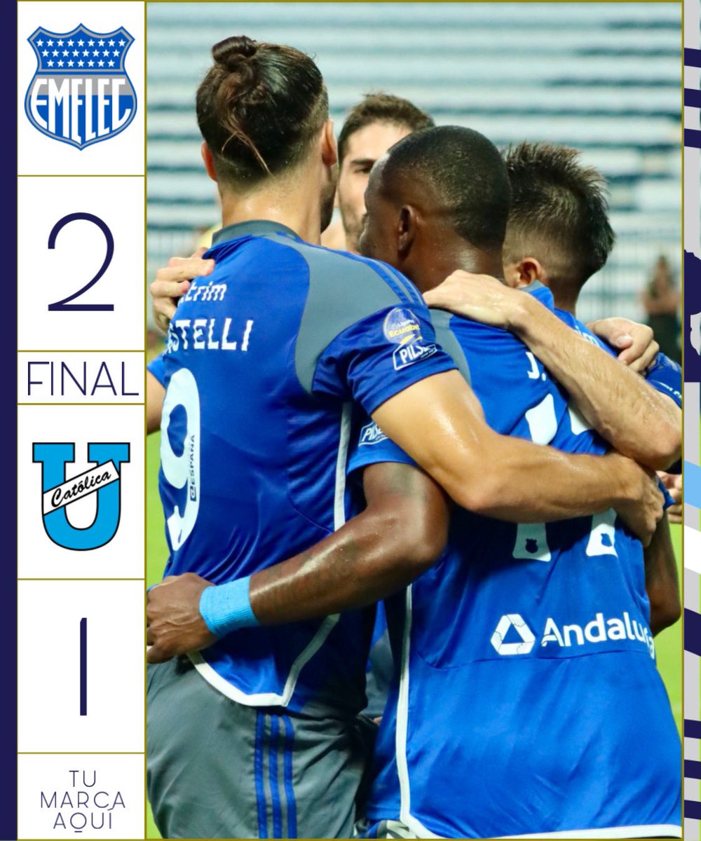 La Caldera Store (@lacalderastore) on Twitter photo Jugando bien, jugando mal🎶
El Bombillo logra sumar 3 puntos frente a la U. Católica.
Déjanos tus comentarios sobre el partido de hoy.
.
Foto <a href="/csemelec/">Club Sport Emelec</a> ⚡️ Jugando bien, jugando mal🎶
El Bombillo logra sumar 3 puntos frente a la U. Católica.
Déjanos tus comentarios sobre el partido de hoy.
.
Foto <a href="/csemelec/">Club Sport Emelec</a> ⚡️