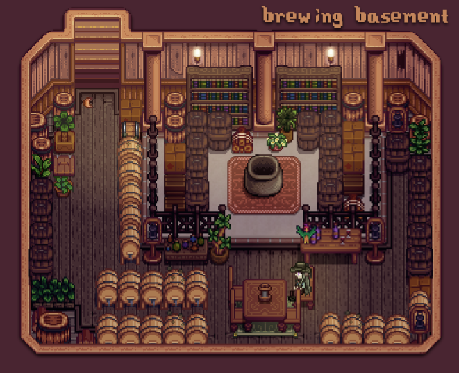 i cant be stopped i love decorating my farm 
#StardewValley 🍻🪴