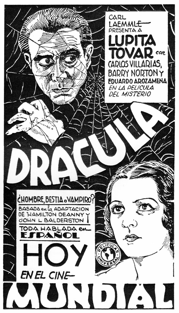 For tonight's celebration of #CincoDeMayo, @Mander_Sue3621 and I are going to enjoy the 1931 Spanish version of the Universal #Dracula film.

#NowWatching
#SpanishDracula
#BramStoker 
#CarlosVillarias
#GeorgeMelford
#MutantFam
#HorrorCommunity