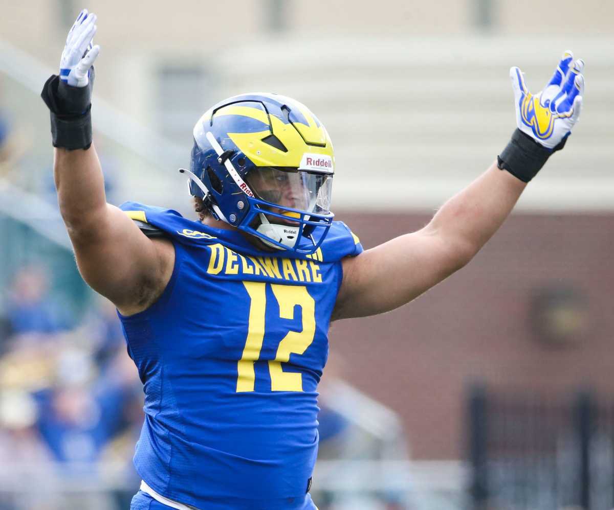 #AGTG Blessed to receive an offer from Delaware @Coach_ArtLink @DCCoachJ5 @H2_Recruiting @recruittheN
