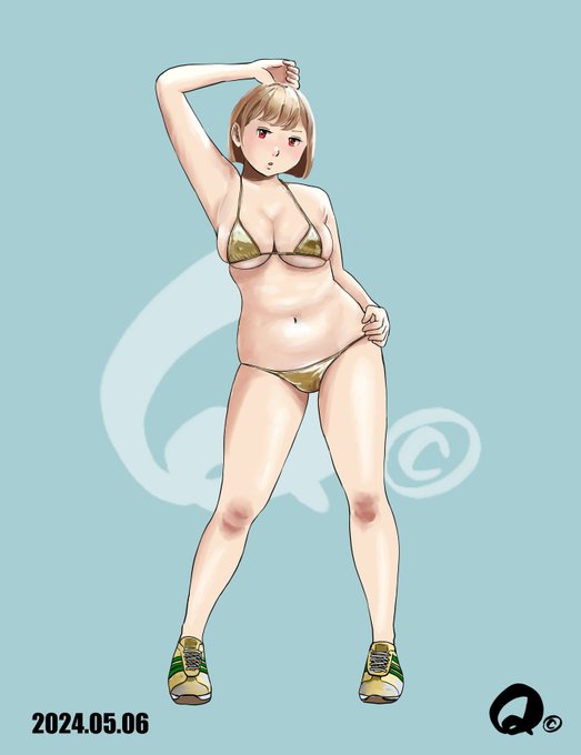 5/6㊊
金ビキニその③はヒカル先生😋
むちぃ～ 