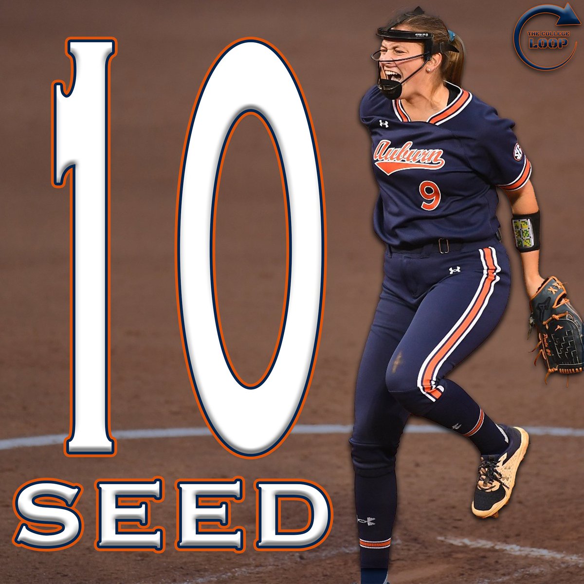 After their series win over Alabama, Auburn earns the 10-seed for the SEC Tournament. They will take on 7-seed Georgia on Wednesday at 4:00pm CST. #WarEagle #FeelinLoopy