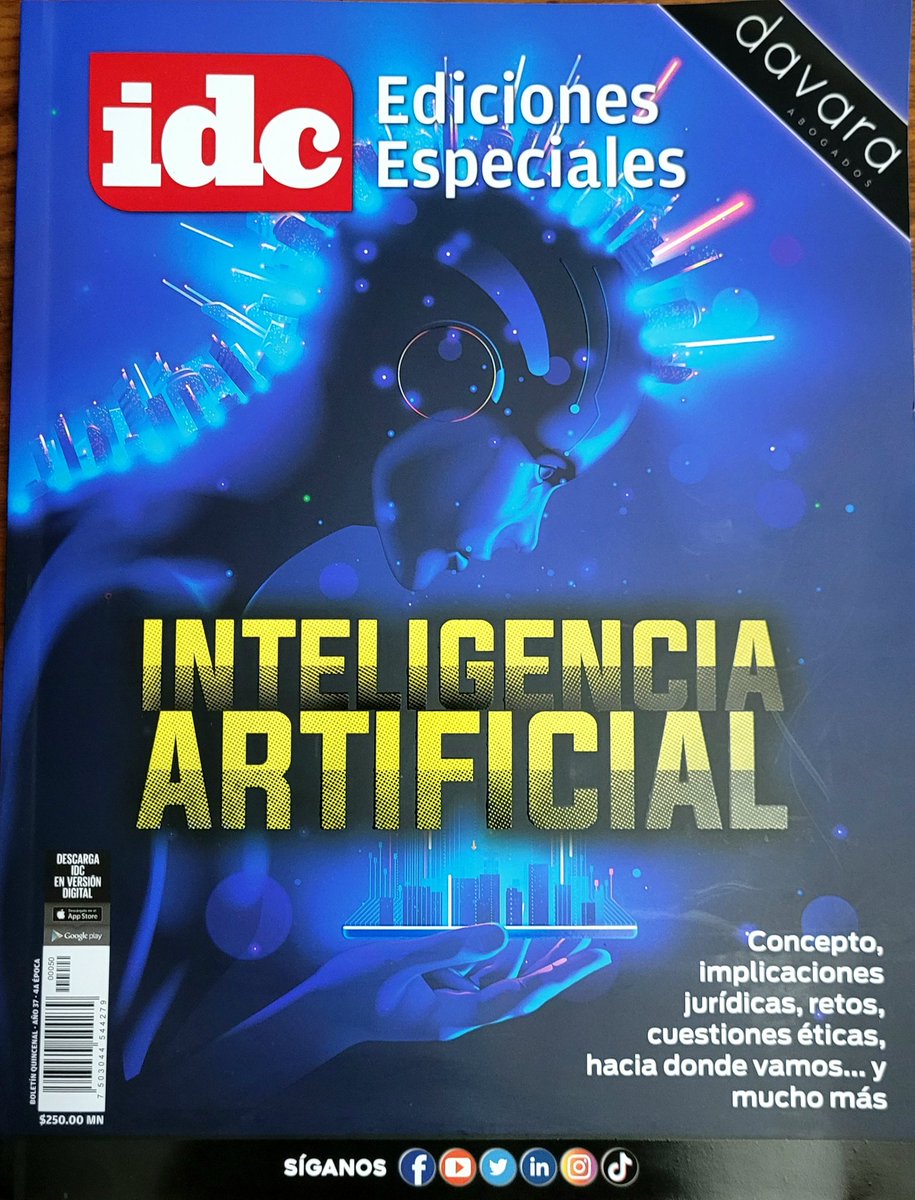 No se pierdan #Turing este 🗓 lunes 6 de mayo a las 🕟 16:30 hrs. por 📻 Ibero 90.9 junto a 🎧 @dgricci @mariaethGF y Carolina Rivera 🎤 conversaremos con Isabel Davara de @INCAM_Abogados @DavaraAbogados 🎙sobre #InteligenciaArtificial #IA 🤖