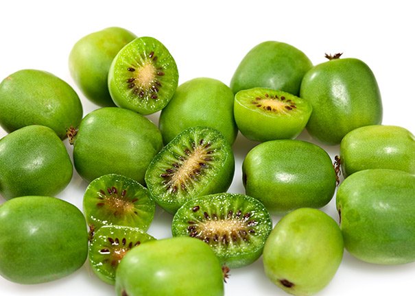 Just learned that *kiwi berries* are a thing. Has anyone had them?! Pretty sure I really really need them. 🥝🥝