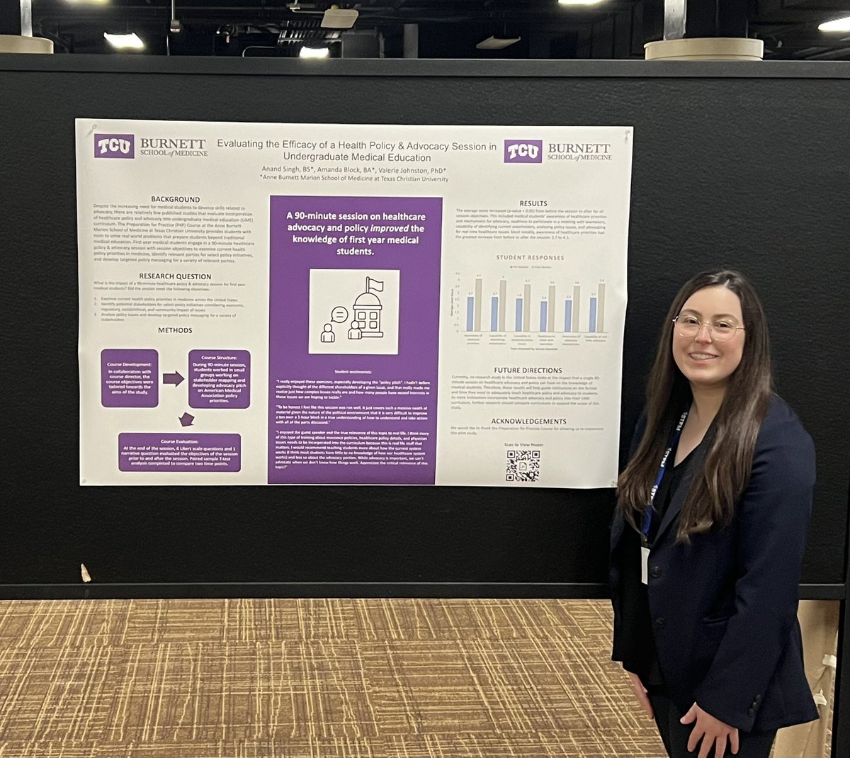 Had a great weekend talking about our pilot research study implementing and evaluating the <a href="/TCUBurnettMed/">The Anne Burnett Marion School of Medicine at TCU</a> Health Policy &amp; Advocacy course in undergraduate medical education at <a href="/texmed/">Texas Medical Association</a> and <a href="/STFM_FM/">STFM</a>