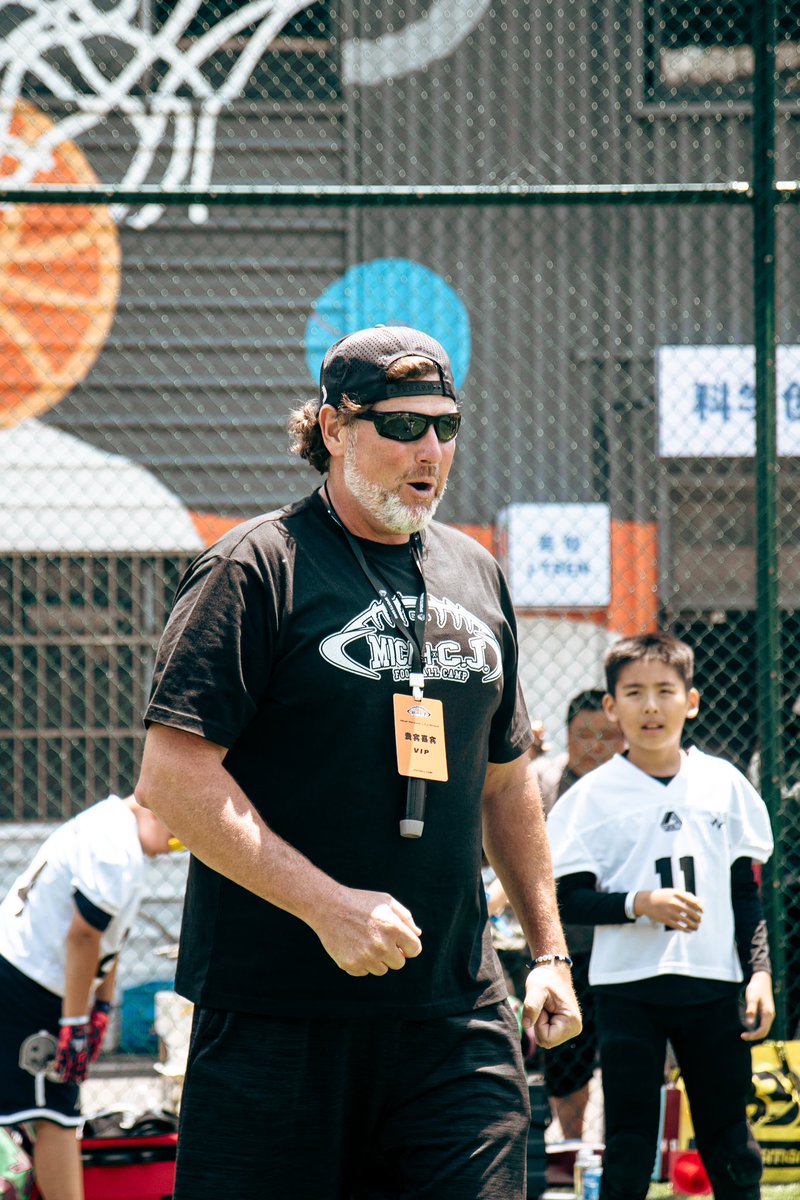 Camps in China were a success! Thank you Sports Edge, @FlexWorkSports, @CJ7STROUD, @MicahhParsons11, @AthletesFirst, @BryanBurney7, @GIfootballChris