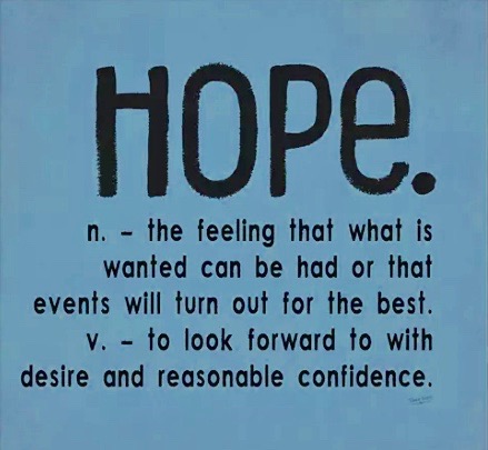 A1: when things get really desperate, and call for a rebellion, then hope is all we have, and it becomes our anchor and our vision. #buildHOPEedu