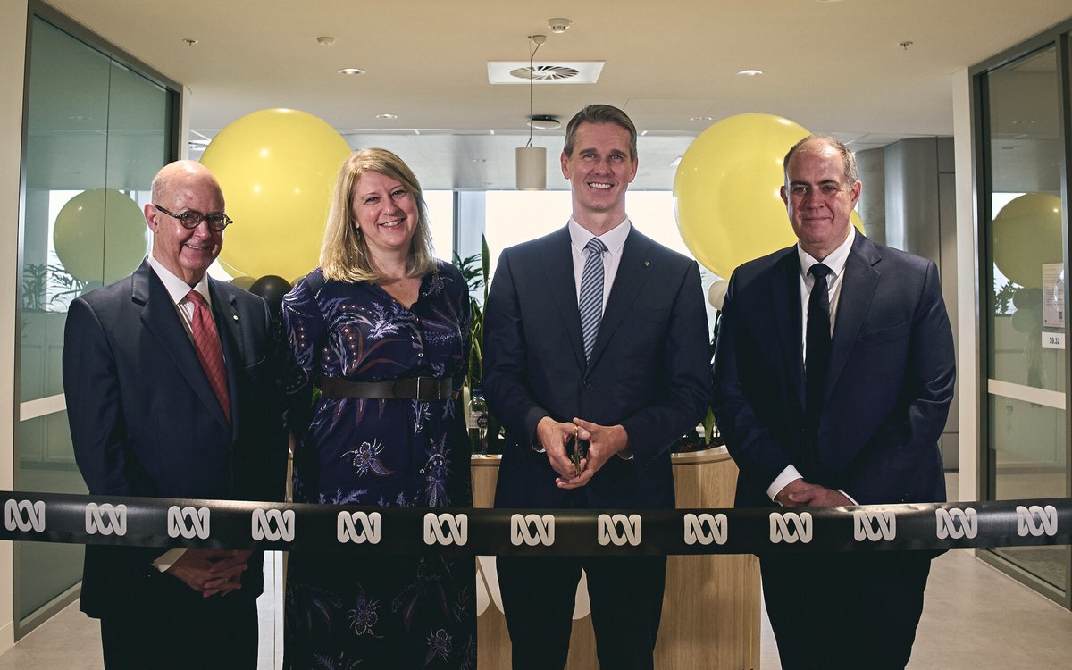 ABC officially opens new broadcast facility in Parramatta

Read More -> tvblackbox.com.au/page/2024/05/0…

#ABC #DavidAnderson #KimWilliams