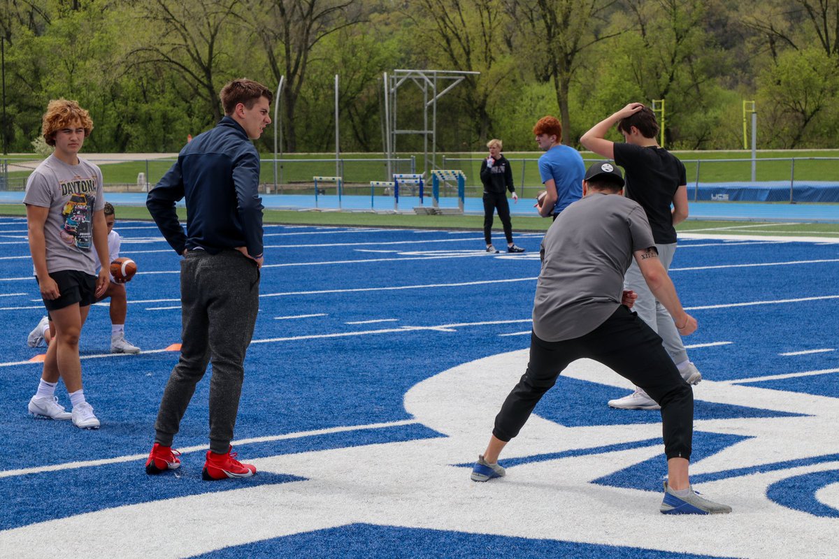 Awesome weekend at Luther College in Decorah, Iowa, hosting our first out-of-state camp! 

Thank you to the dedicated quarterbacks who traveled from afar to discover what our program is all about. We hope you felt pushed out of your comfort zone physically, and challenged