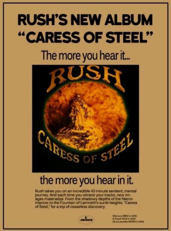 #RushTheBand  #ProgRock

   RUSH   -  Caress of Steel

This is one album that in my opinion is extremely underrated in the Rush catalog.