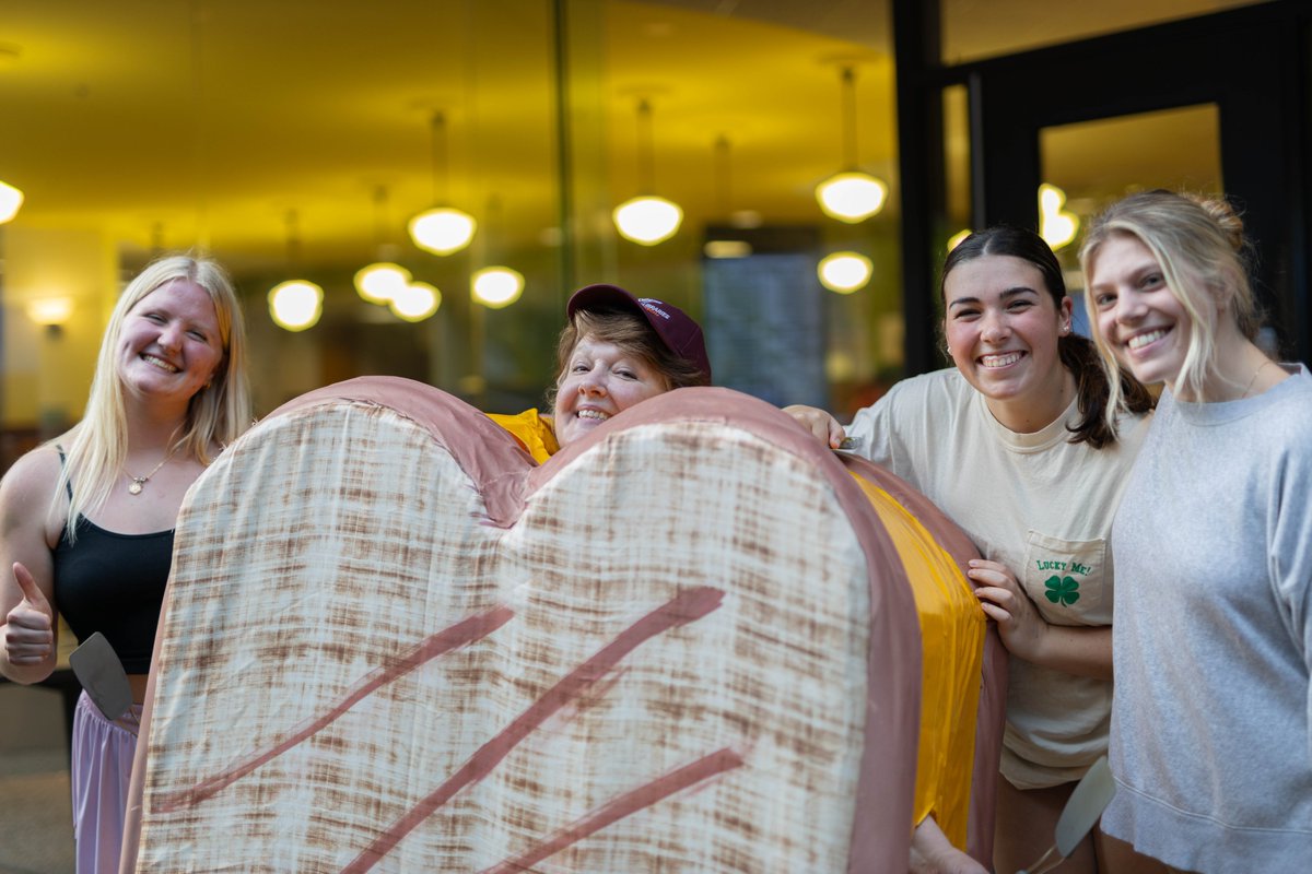 #CheesyNights started as a way for our community to support hard-working #Hokies when they need it most. Now, it's a beloved VT tradition that brings Hokie friends, family, students, & faculty together to take a much deserved break. Show your support! 👉bit.ly/CheesyNights