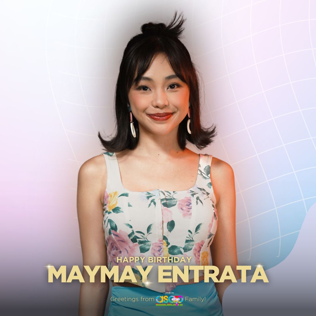 Happy Birthday @maymayentrata07! May your day be filled with love, joy, and all the things that make you happy. Enjoy your day to the fullest! We love you, Maymay! 🎂🎁✨