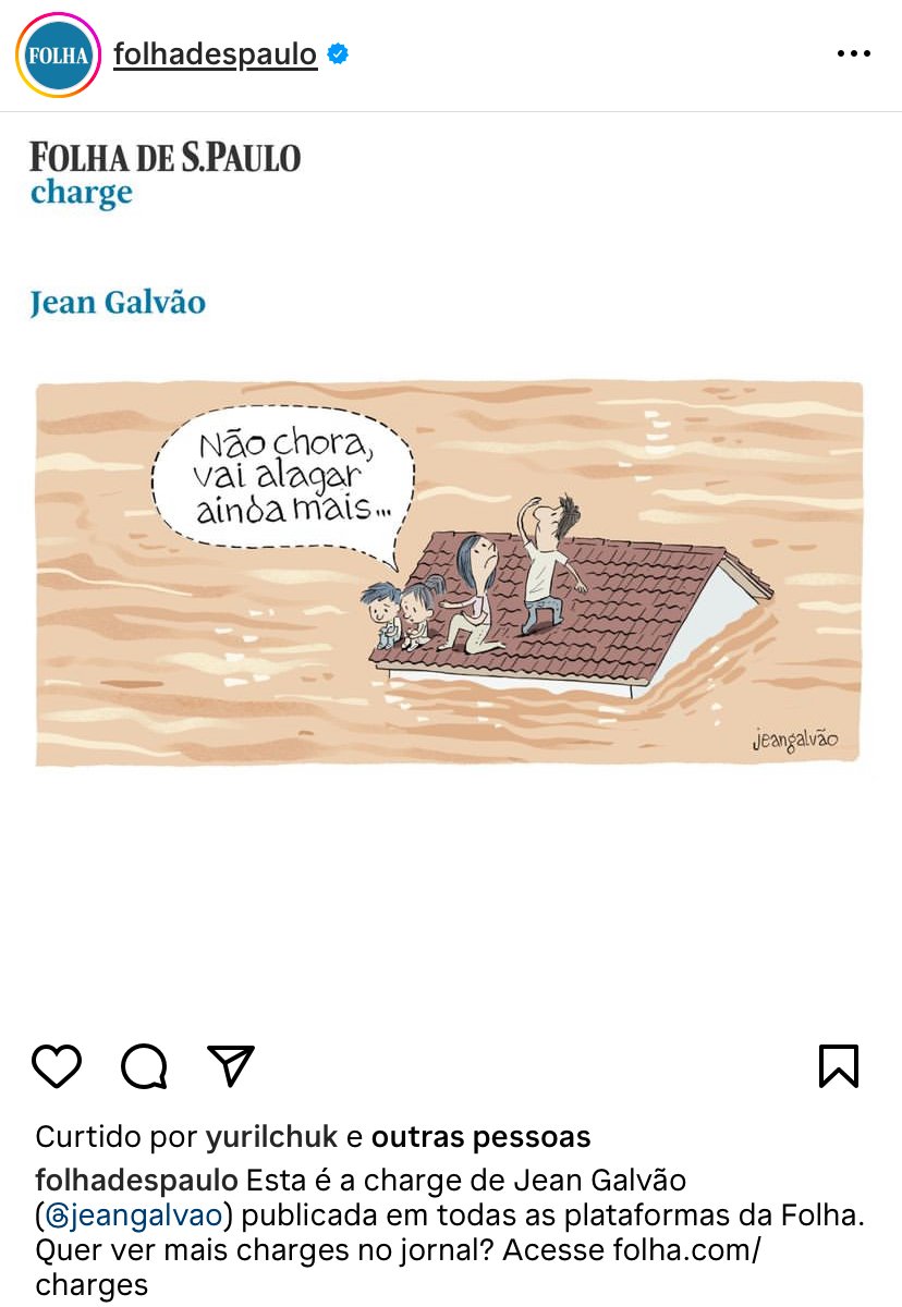 Quando nego acha que a imprensa brasileira chegou ao fundo do povo, vem a @folha com uma pá mostrando que dá para cavar mais um pouco...