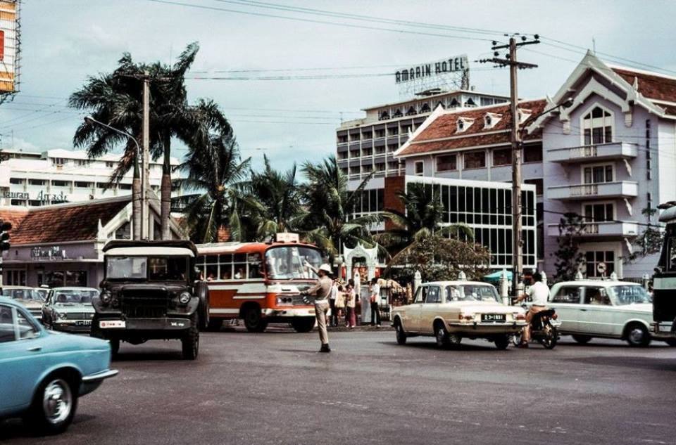 Ratchaprasong 1972 #Bangkok #Thailand #RetroSiam