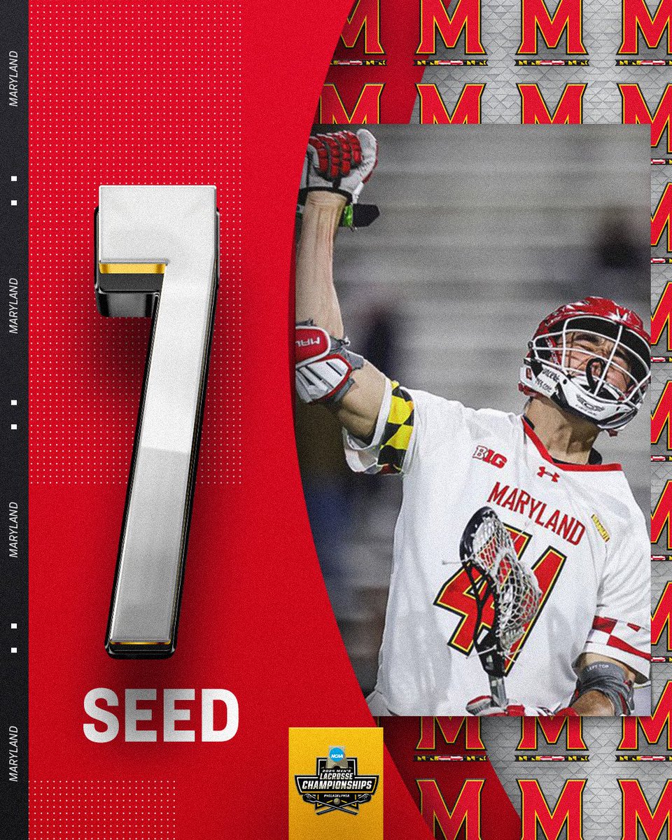 𝐓𝐇𝐄 𝐍𝐎. 𝟕 𝐒𝐄𝐄𝐃 🥍

@TerpsMLax 🐢

#NCAAMLAX