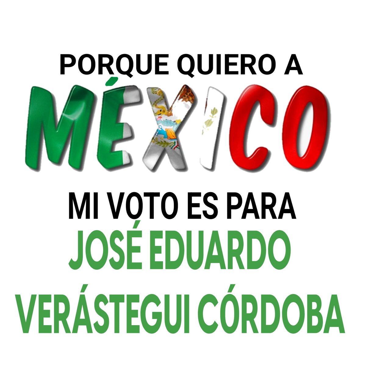 #MÉXICOESVERÁSTEGUI
#poramoramexico
#eduardoverastegui
#elpresidentequemexiconecesita
#larutadelalibertad
#quevivamexicoynoquemuera
#conlosniñosnotemetas
#losniñosdediosnoestanalaventa
#eshoradetenerpresidente 
#verastegui2024 
#verasquesi
#vivamexico
#vivamexicocabrinis😘