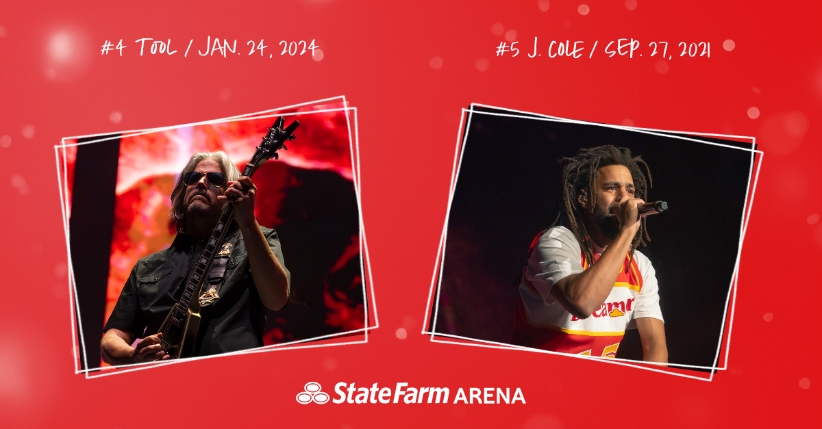 Celebrating 5 Years of State Farm Arena with our Top 5 loudest shows since opening in 2018.
