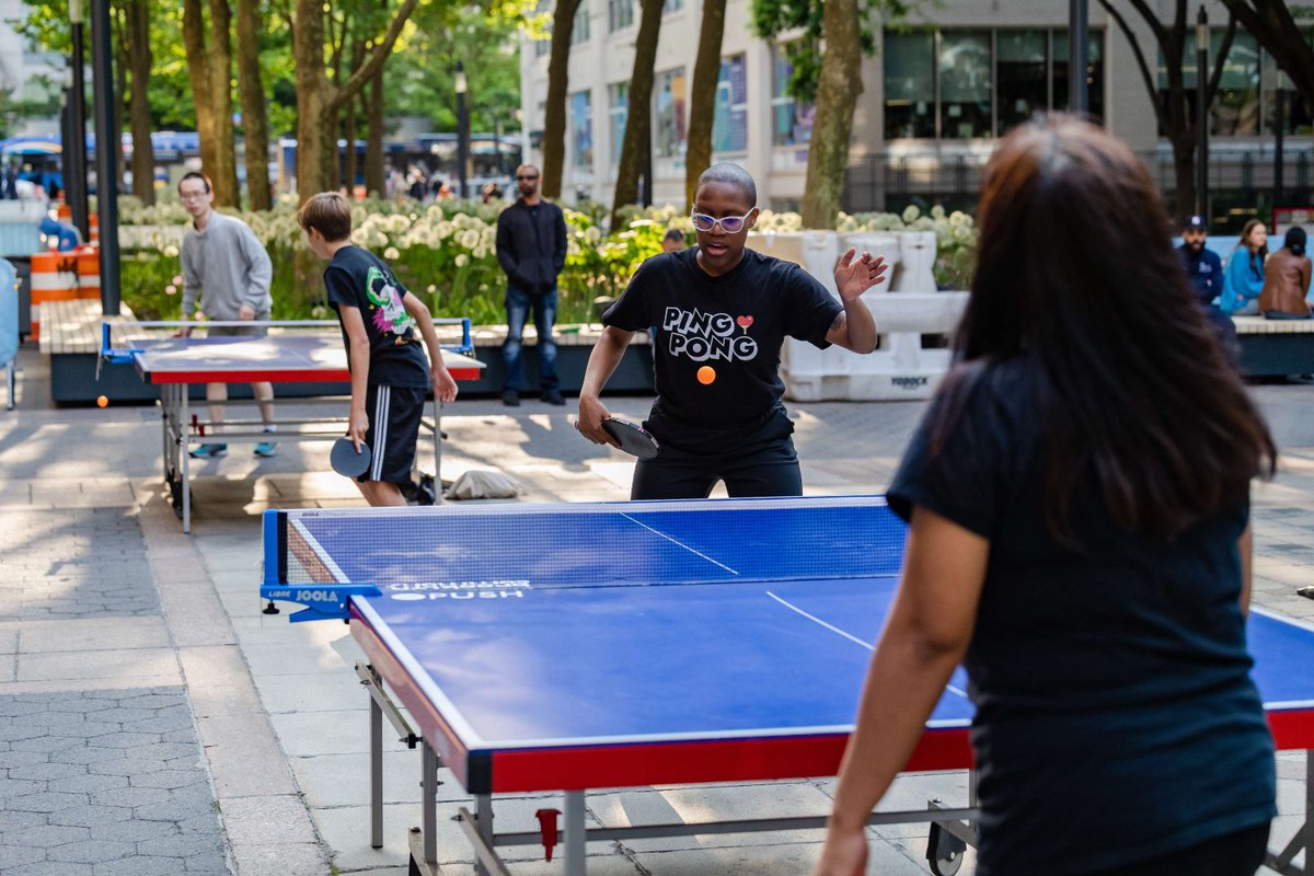 Our early summer events are in full swing! 🥳 This week's activities: • Ping-pong at Brooklyn Commons (Tues. at 5:00p) • Zumba at Brooklyn Commons (Wed. at 6:00p) • Check the Rhime hip-hop karaoke at Albee Square (Thu. at 5:00p) 🏓 More events → bit.ly/DTBKpresents