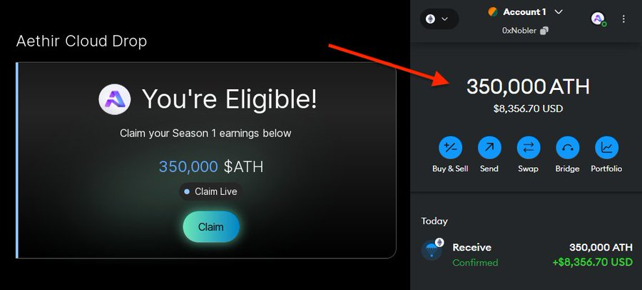 BeamNGModManagr's tweet photo. $ATH airdrop is confirmed in May 2024 🪂

Cost: $0
Potential Profit: $8,000
Time: 5 minutes

@AethirCloud is valued at $150M and just announced the airdrop campaign.

Act now and become eligible without spending any money 👇🧵 https://t.co/SE4rLbVnUP