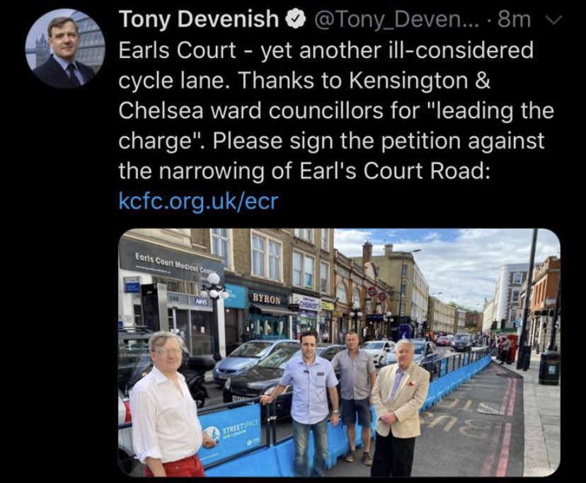 Best of luck for the future Tony. So sad that you wasted so much time opposing vital cycle lanes that could help save lives. I look forward to working with your successor to make the streets in West London safer.