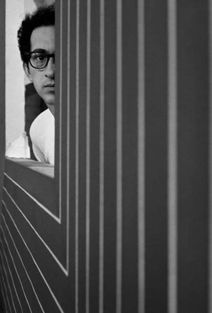 Frank Stella in his studio, NYC, 1966 Henri Dauman •