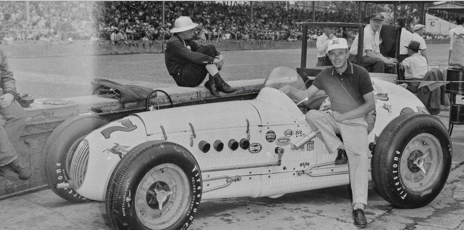 Nasceu em 04/05: Dickie Reese (foto 1956) #AAA #usac #champcar