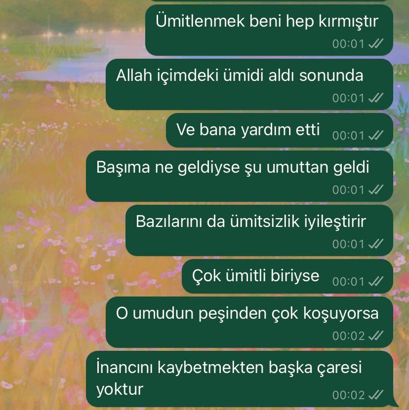 böyle benim gibi hisseden var mı merak ediyorum