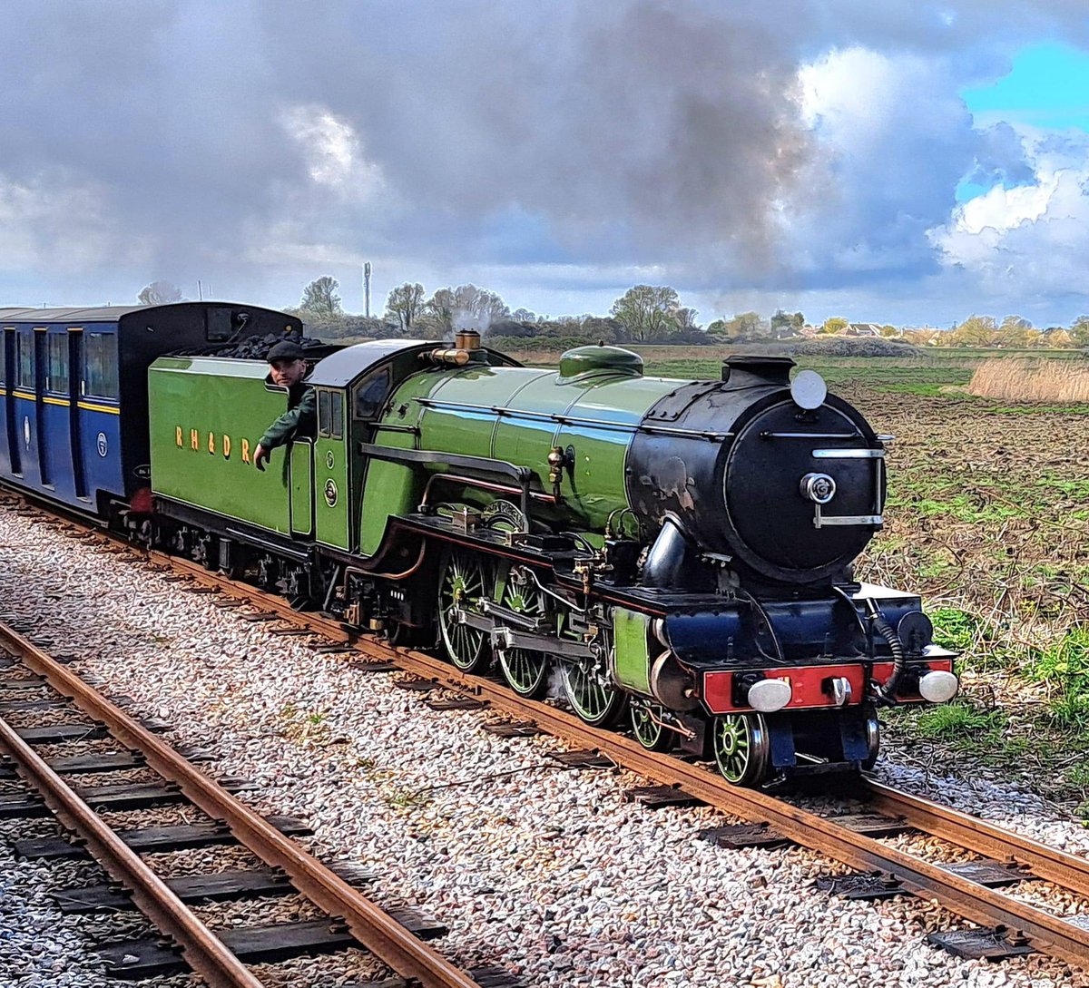 Trains running tomorrow on our green timetable with 4 locomotives in steam. See www. rhdr.org.uk for timetable, to book tickets or learn more of all the things to see at each station.