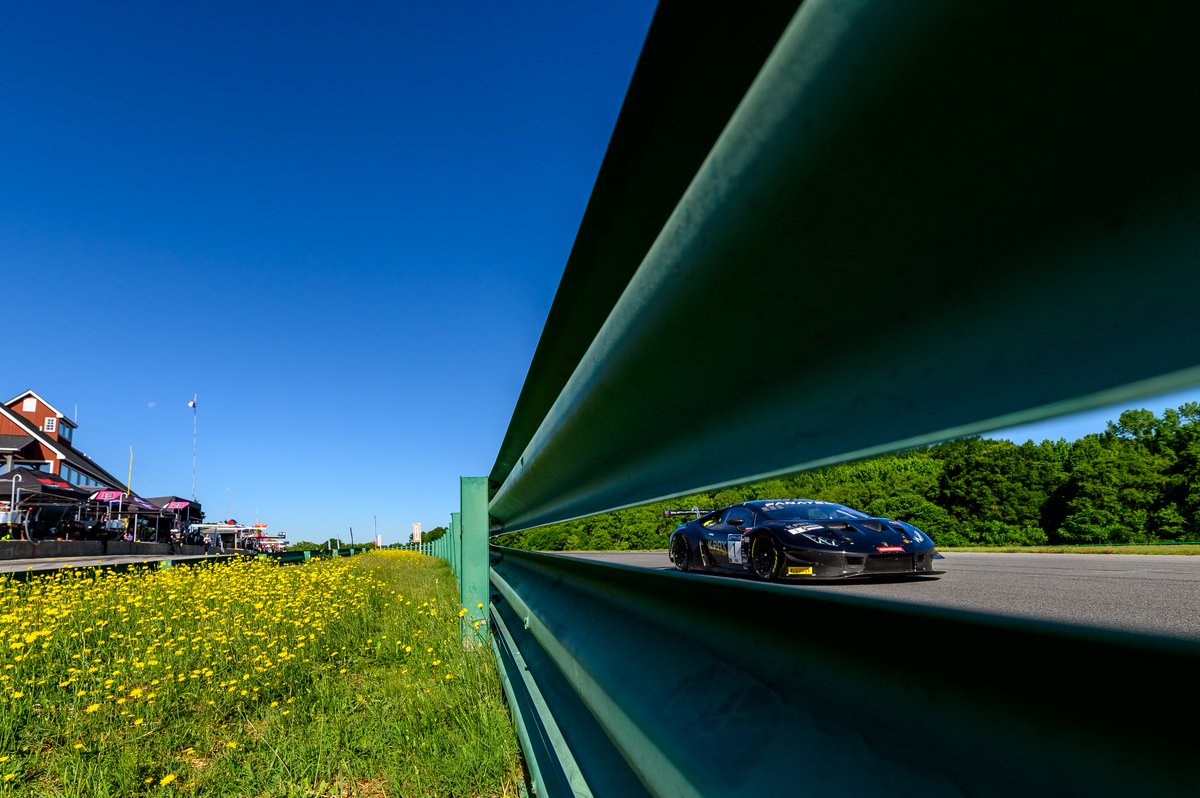 #throwback #2022 Andrea Caldarelli & Michele Beretta swept both races in the No. 1 Lamborghini Huracán GT3 EVO, with teammates Jordan Pepper @andreacalda @jordanpepper46 #Motorsport #Racing @VIRNow #Lamborghini