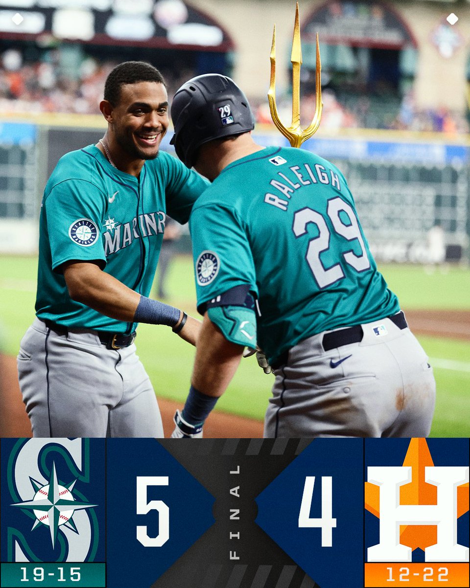 Cal Raleigh's clutch 9th-inning blast gives the @Mariners the win!