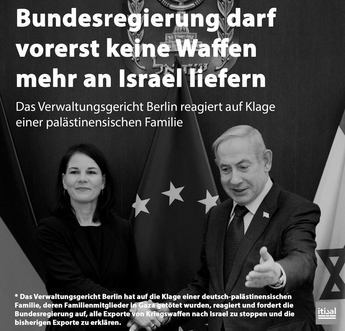 Bedauerlicherweise viel zu spät - Die Komplizenschaft der Bundesregierung am Massenmord an über 40.000 Menschen in Gaza ist zweifellos offenkundig‼️ Ich bin zuversichtlich, dass im Rahmen eines Rechtsstaates die Verantwortlichen mit aller Härte zur Rechenschaft gezogen werden‼️