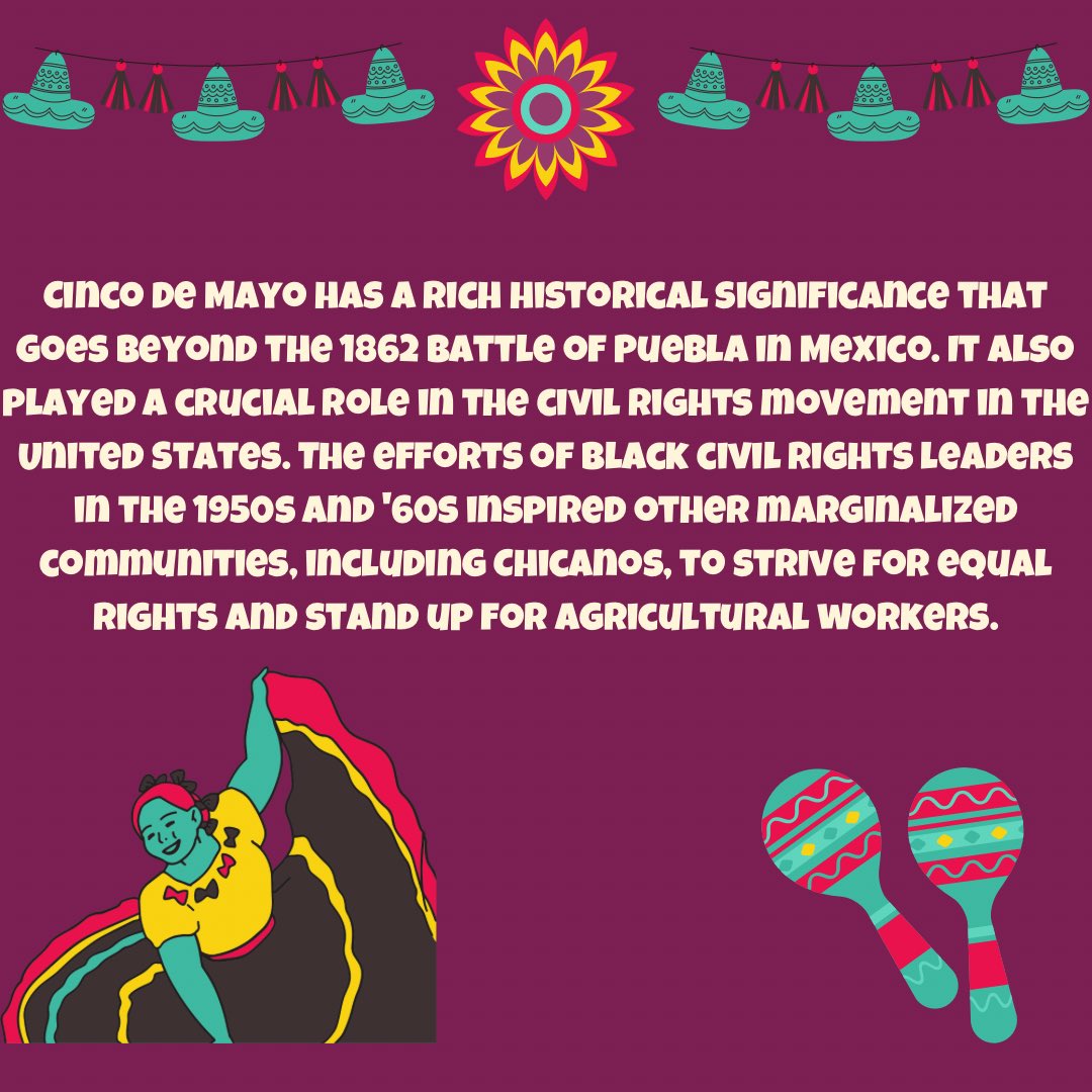 sbwupocket's tweet image. Have you ever wondered why we celebrate Cinco De Mayo? It's a holiday that's celebrated in many parts of the world, but not many people know the real reason behind it. We’d love to hear your thoughts on this festive occasion. #CincoDeMayo2024 #latino #tobeapartner