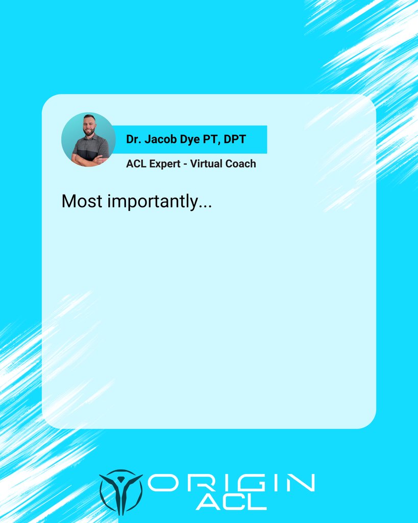 ACL'ers

Does your rehab environment inspire you beyond just recovering from an ACL tear?

DM me "INTERESTED" and lets find a way for you to have the ultimate confidence in your knee so no goal in your life is unachievable. 

#acltear #aclsurgery #aclrecovery