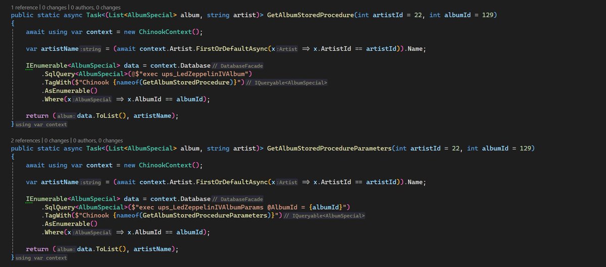 KarenPayneMVP's tweet image. EF Core 8 Stored procedures with and without parameters.

github.com/karenpayneoreg…

#efcore #efcore8 #sqlserver #scharp