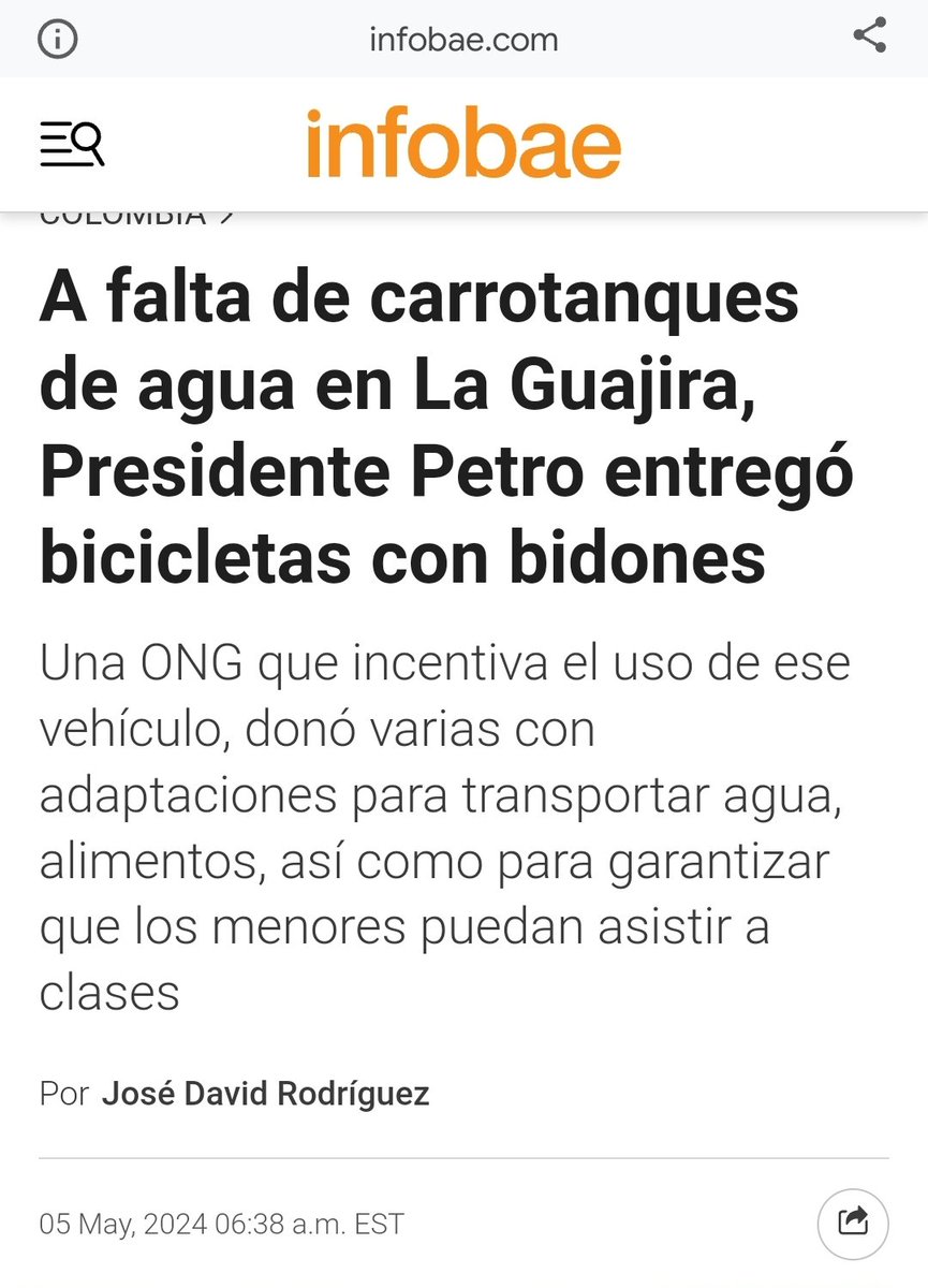 Así es como los uribistas se informan, con los titulares. Si fuesen personas con criterio y leyeran completo saldrían de la ignorancia.