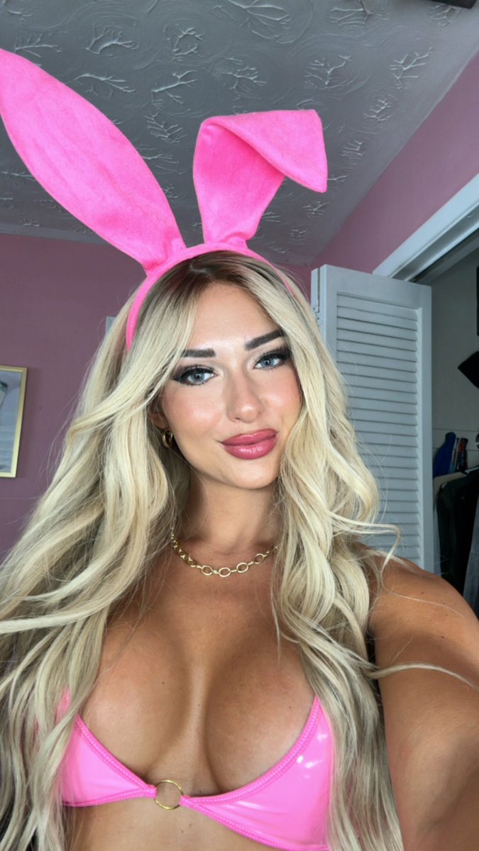 Do you like when I dress up?🐰🩷 thefitnessbarbie.com