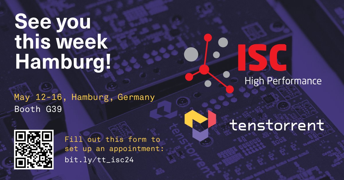 👋 Hamburg! Come find us in Booth G39 at ISC 2024. You can also schedule an appointment --> bit.ly/tt_isc24