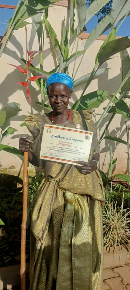 She was born in 1944, qualified as a Midwife in 1960 and got posted to Angal Hospital as her first work station in March 1961. Thank you, Mummy, for the services to your country and to humanity. Was great seeing you being recognised today!👏👏👏