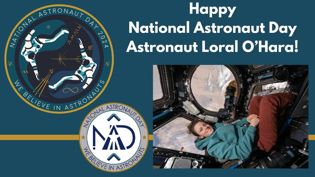 Happy #NationalAstronautDay to #Astronaut Loral O'Hara!

@lunarloral spent 203+ days in space on the International Space Statom as a Flight Engineer on Expedition 69/70.

#WeBelieveInAstronauts #BoilerUp @LifeAtPurdue @PurdueAeroAstro @UnivOfKansas
